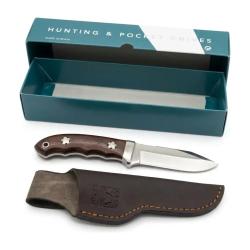 Poignard couteau de chasse dans son coffret avec son &eacute;tui 