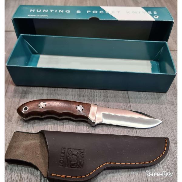 Poignard couteau de chasse dans son coffret avec son �tui 