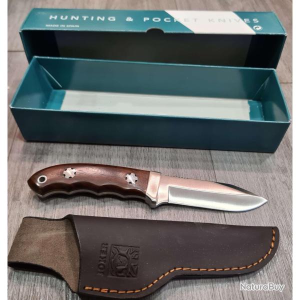 Poignard couteau de chasse dans son coffret avec son �tui 