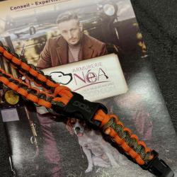 Tour de cou renforc&eacute; ROG pour centrale GARMIN LIVRAISON OFFERTE