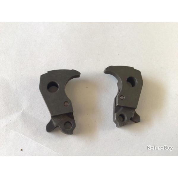 VENDU PAR CUIRASSIER11 PAIRE DE CHIENS DE FUSIL SUPERPOSE LUIGI FRANCHI FALCONET CAL 12