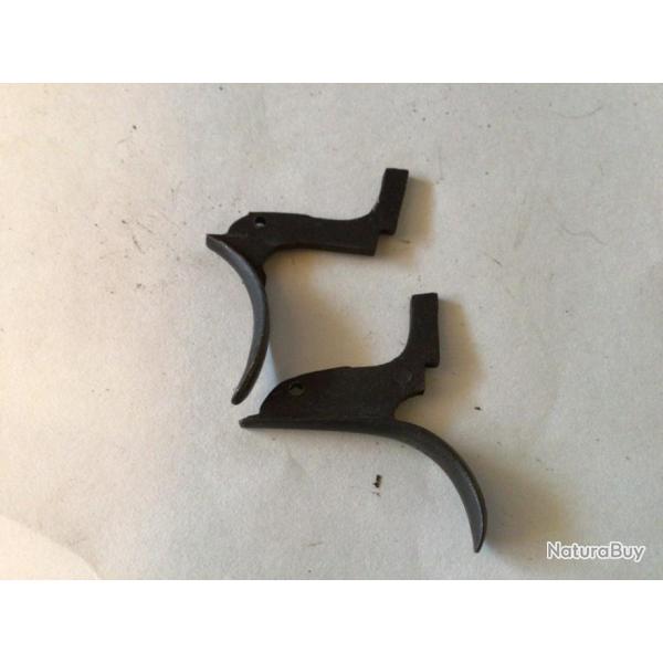 VENDU PAR CUIRASSIER11 PAIRE DE D�TENTES DE FUSIL SUPERPOSE FOREST FAVORIT FRANKONIA CAL 12