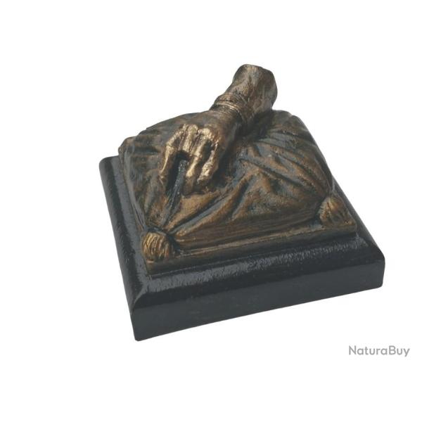 Presse papier de la main du Capitaine Danjou Camerone 1863 Second Empire ( 6 x 4.5 cm )