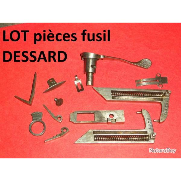 LOT de pices de fusil juxtapos DESSARD - VENDU PAR JEPERCUTE (D23K11)