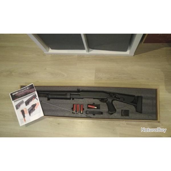 Fusil � Pompe Swiss Arms Shotgun MS (0.75 joule) + BILLES OFFERES