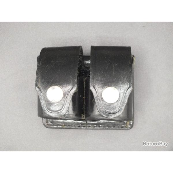 Etui Double SpeedLoader pour S&W K/L ou COLT RUGER 38/357