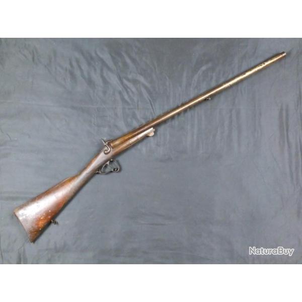 Fusil juxtapos  broches artisanal franais cal.16/65