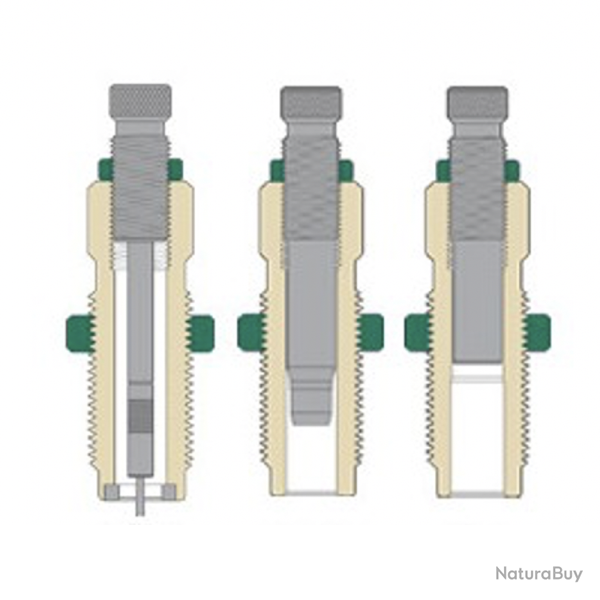 JEUX D'OUTILS CARBURE DE TITANE ARME DE POING CALIBRE .460 SMITH&WESSON - REDDING