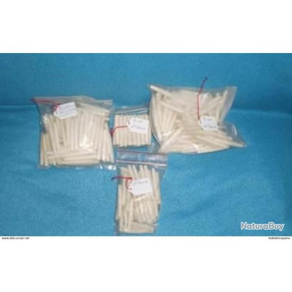 Hairpipes pour Indianiste, Trappeur, Trade, Reconstitution,etc...5