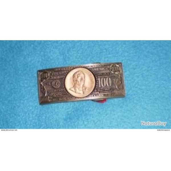 Boucle de ceinture "John WAYNE" RARE !!!