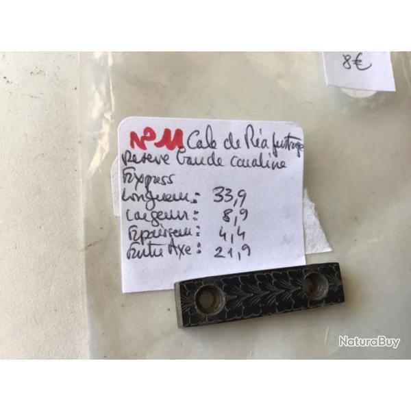 VENDU PAR CUIRASSIER11 N11 CALE REAJUSTAGE RSERVE BANDE POUR CARABINE ET FUSIL EXPRESS