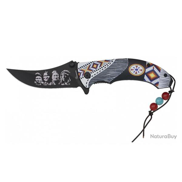 COUTEAU PLIANT INDIENS