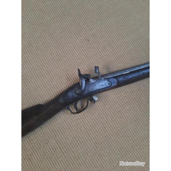 Rare fusil reglementaire espagnol mle1854