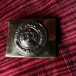 Plaque de ceinturon Prussien mod&egrave;le 1895.