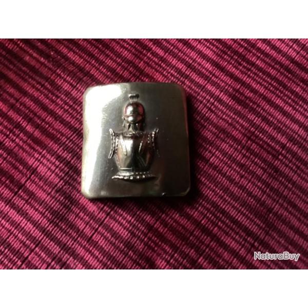 Plaque de ceinturon Fran�aise du G�NIE 19 �me siecle.