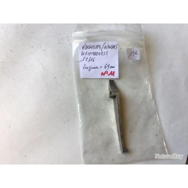 VENDU PAR CUIRASSIER11 N� 11 G�CHETTE GAUCHE POUR FUSIL HAMMERLESS CALIBRE 12 ET 16