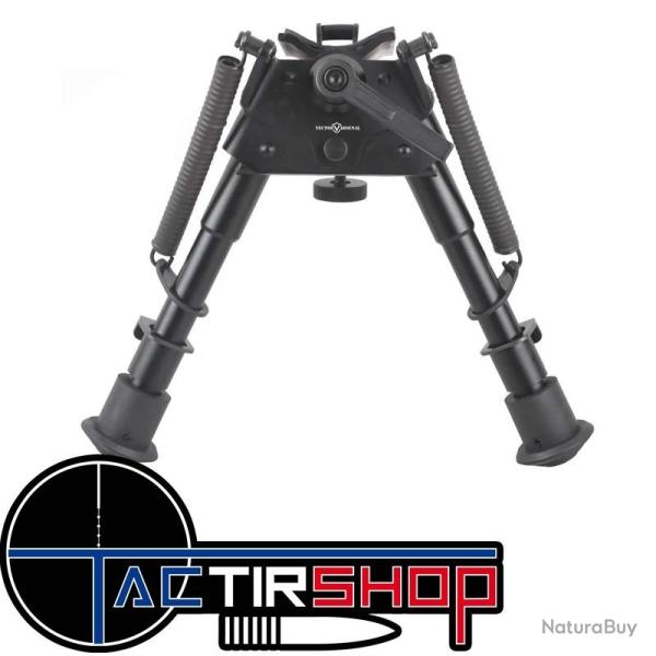 Bipied tactique pivotant style harris avec conversion picatinny 16 � 23 cm RokStad par Vector Optics