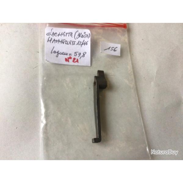 VENDU PAR CUIRASSIER11 N� 21 G�CHETTE DROITE POUR FUSIL HAMMERLESS CALIBRE 12 ET 16