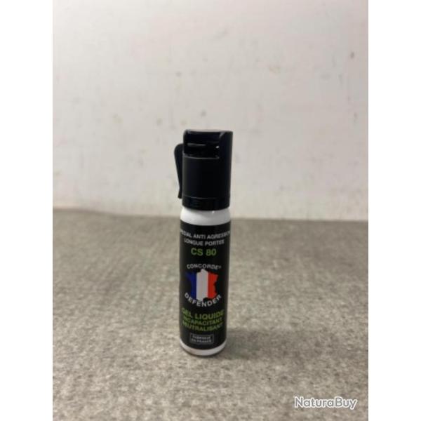 Gel Liquide Incapacitant Neutralisant CS80