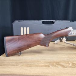FUSIL SUPERPOSE HUGLU EAGLEBASCULE GRAVE PERDRIX FAISAN DOREE CALIBRE 12X76 CANON DE 71CM INTERCHOKE