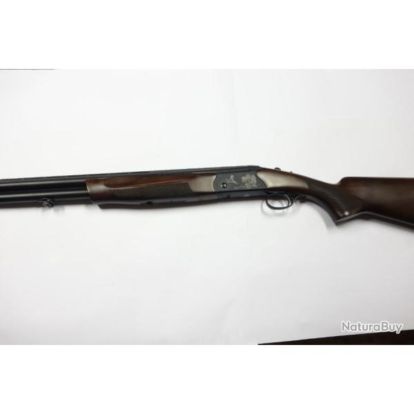 FUSIL SUPERPOSE HUGLU EAGLE GRAVE PERDRIX FAISAN CALIBRE 12X76 CANON DE 71CM INTERCHOKE