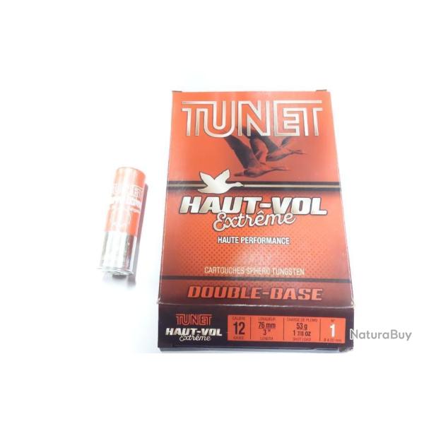 BF24! LOT DE 50 MUNITIONS TUNET HAUT VOL EXTREME CAL 12X76 53GR N 1 SPHERO TUNGSTENE