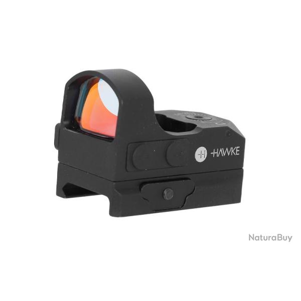 Point rouge Reflex 3moa pour rail Weaver/Picatinny Hawke