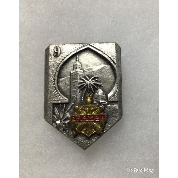 FRANCE TDM -Insigne   9� R.A.Ma R�giment d'Artillerie de Marine