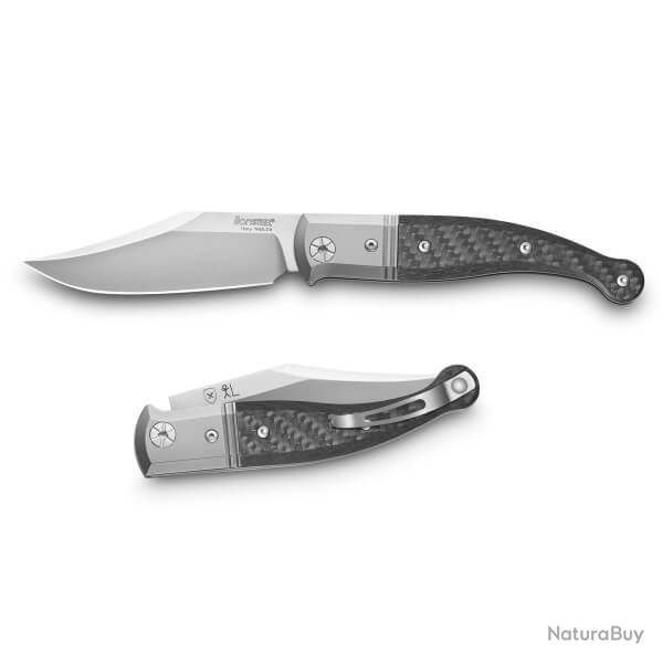 GT01.CF Couteau pliant Lionsteel "Gitano" carbone