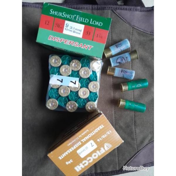 Lot 75  Cartouches chasse...  dispers...