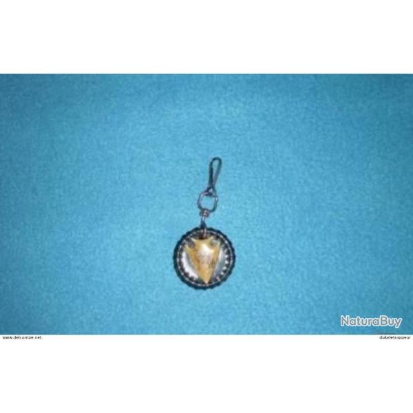 Porte-Clefs en cuir avec un loup !