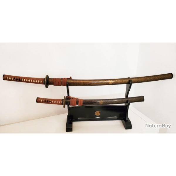 Daisho : katana + wakizashi + kake