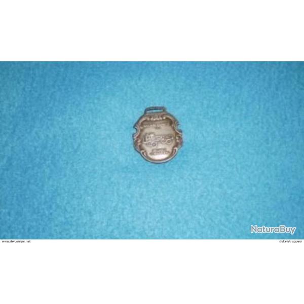 Breloque de montre gousset "RAILWAY EXPRESS CO." , Cowboy, Reconstitution, Old Time , Collection !