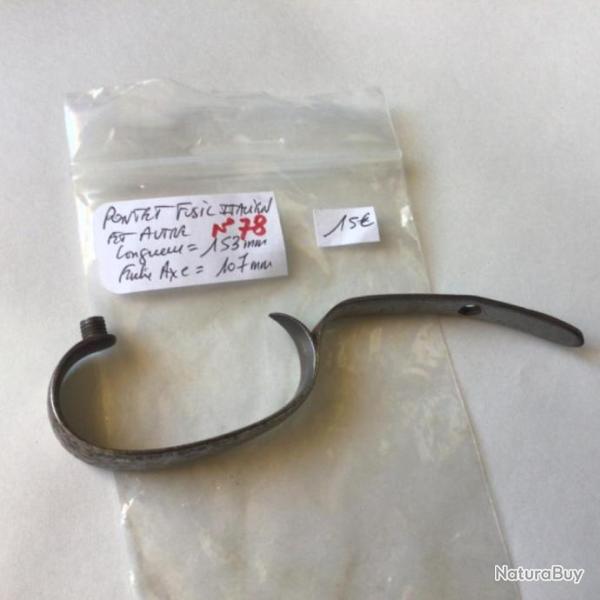 VENDU PAR CUIRASSIER11. N�78 PONTET  DE  FUSIL DE CHASSE DIVERS MOD�LES SUPERPOS�S ITALIENS