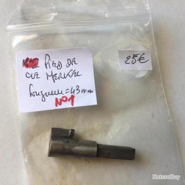 VENDU PAR CUIRASSIER11 N�1 PIED DE CLE D'OUVERTURE FUSIL MERKEL CAL 12