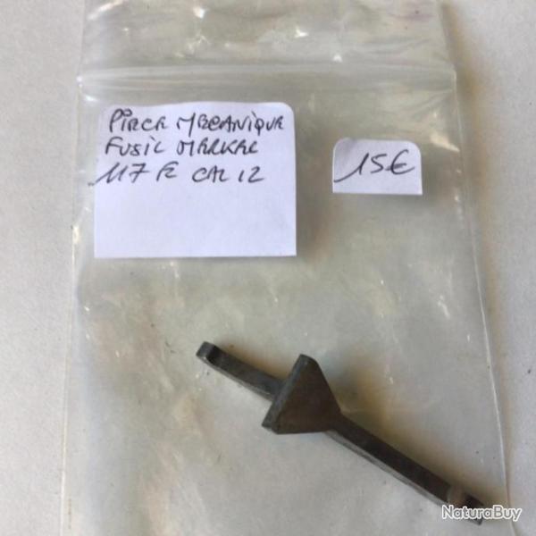 VENDU PAR CUIRASSIER11 LEVIER D'AUGET DE FUSIL MERKEL CAL 12 117E