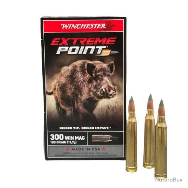 Munitions WINCHESER cal.300wm extr�me point 180gr par 20