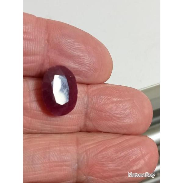 rubis 7,40 ct 13,86 x 10,22 x 4,64 mm