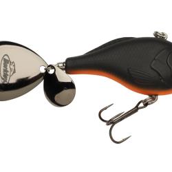 Poisson Nageur Berkley Pulse Spintail XL 18g 18g 8cm Black Orange