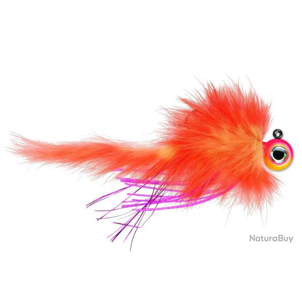 T�te Plomb�e VMC Twitchin Jig 21g 21g Glow Shrimp Cocktail UV