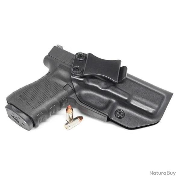 HOLSTER PORT DISCRET POUR GLOCK 25 EN KYDEX - DROITIER - LIVRAISON GRATUITE