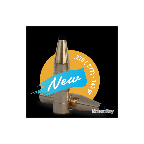 Ogives sans plombs cal.270 145 grains FOX BULLETS HUNTER