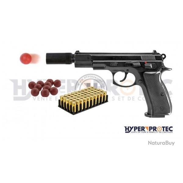 Pack d�fense Kimar Mod 75 Auto - Pistolet Alarme