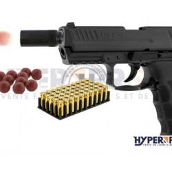 Pack d&eacute;fense Heckler & Koch P30 - Pistolet Alarme