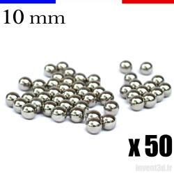 50 billes 10mm Acier - Impact - Exp&eacute;dition France - Id&eacute;al Lance pierre bricolage et autres