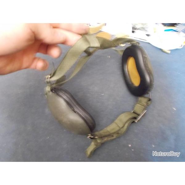 Casque Anti-Bruit Militaire Franais (Cavalerie, Artillerie, Char...)