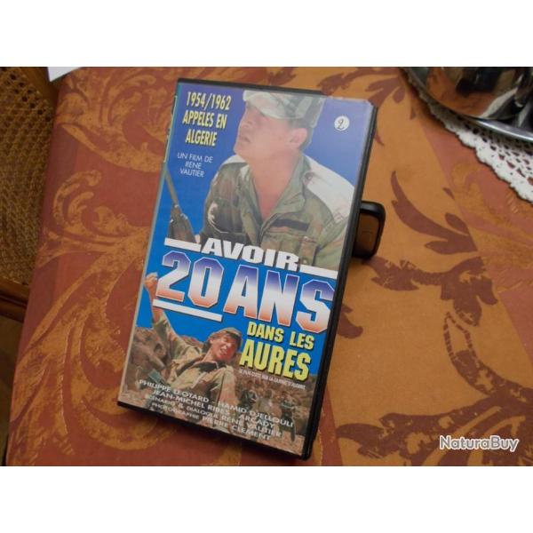 RARE!!!!  Cassette Video VHS  " Avoir 20ans dans les Aures "   ORIGINAL !!! Alg�rie