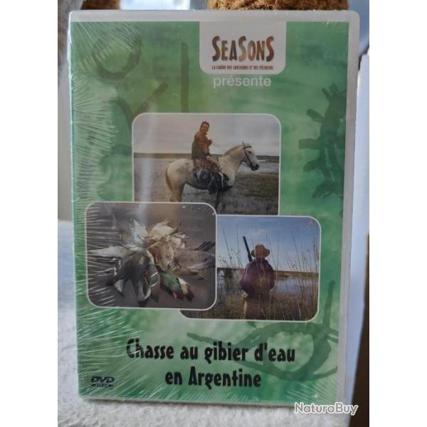 Dvd CHASSE AU GIBIER D'EAU EN ARGENTINE (neuf)