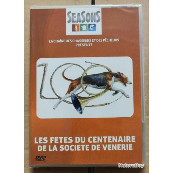 Dvd LES FETES DU CENTENAIRE DE LA SOCIETE DE VENERIE : 1907 - 2007 (neuf)