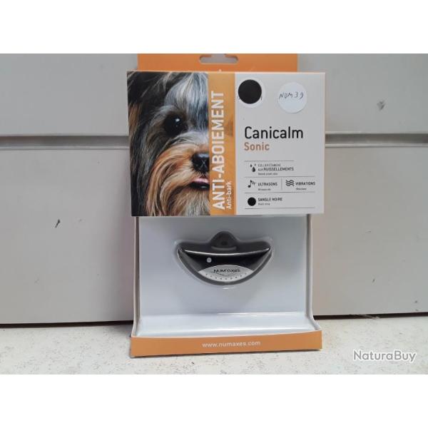 NUM39 COLLIER ANTI ABOIEMENT A ULTRA SONS NUM AXES CANICALM SONIC NEUF